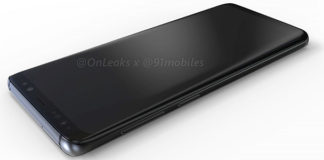 Samsung Galaxy S9 render OnLeaks