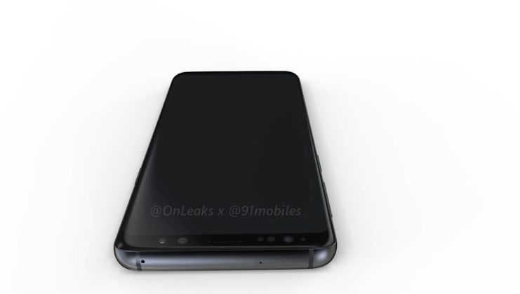 Samsung Galaxy S9 render OnLeaks