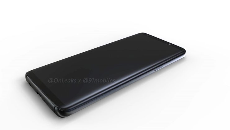 Samsung Galaxy S9 render OnLeaks