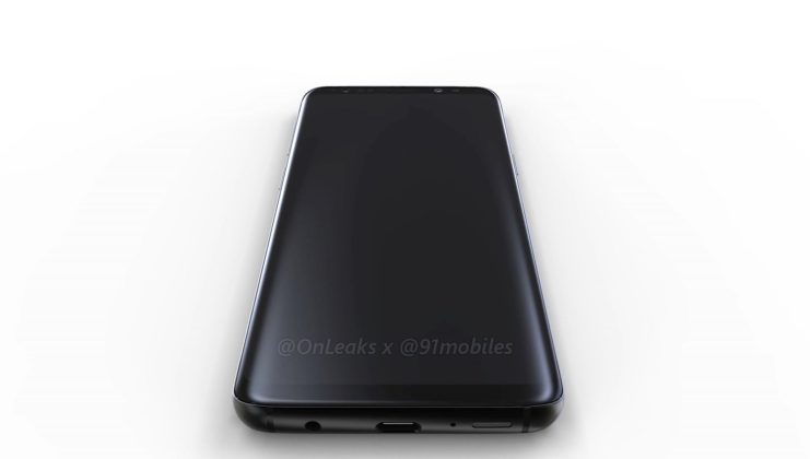 Samsung Galaxy S9 render OnLeaks