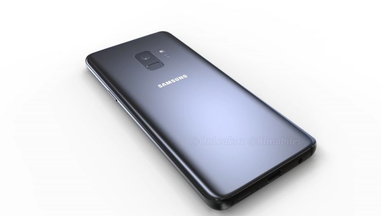 Samsung Galaxy S9 render OnLeaks