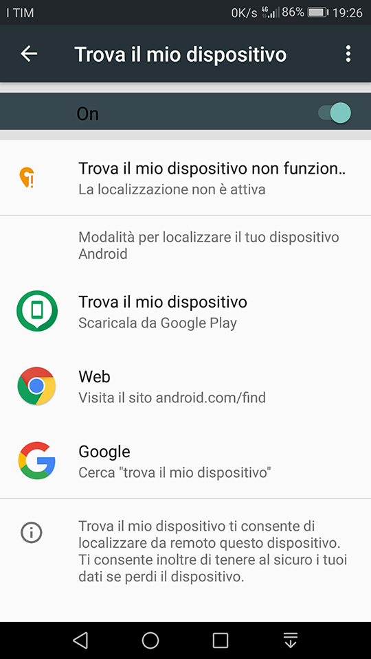 funzioni Android