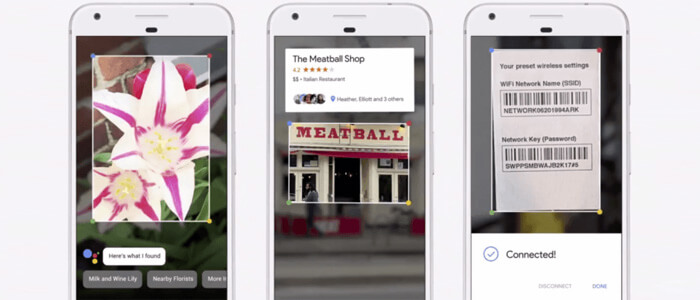 Google Lens Screens