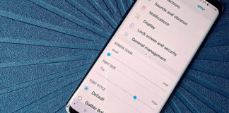 Come cambiare dimensioni carattere zoom schermo Samsung Galaxy S9