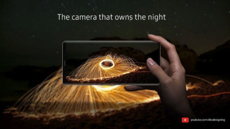 Samsung Galaxy Note 9 concept DBS Designing