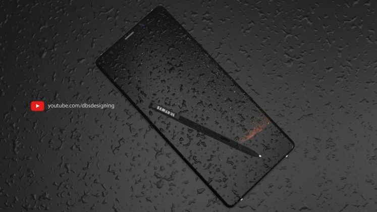 Samsung Galaxy Note 9 concept DBS Designing