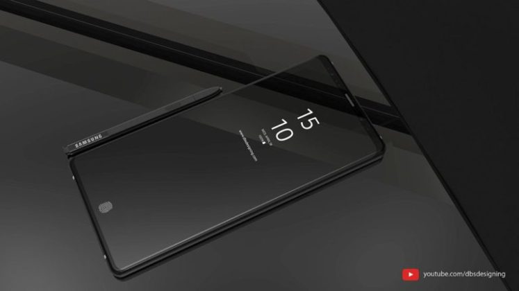 Samsung Galaxy Note 9 concept DBS Designing