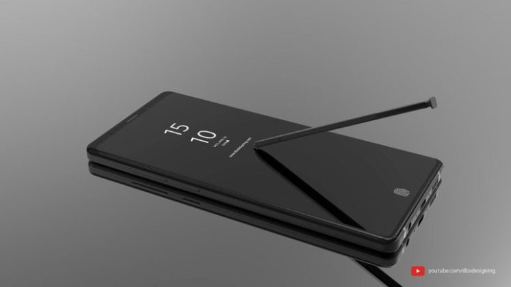Samsung Galaxy Note 9 concept DBS Designing