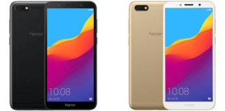 Honor 7S render