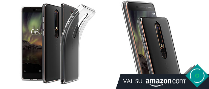 Nokia 6 2018 migliori cover custodie Amazon
