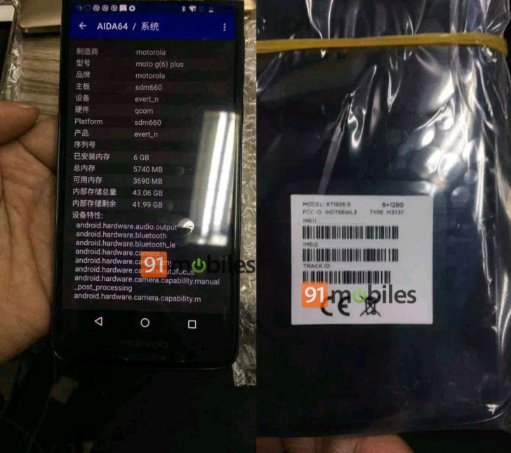 Moto G6 Plus