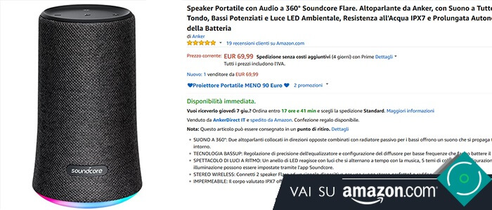 Anker SoundCore Flare recensione