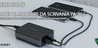 Aukey Caricatore da scrivania PA-Y12 recensione