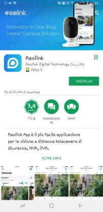 Reolink Argus 2 recensione