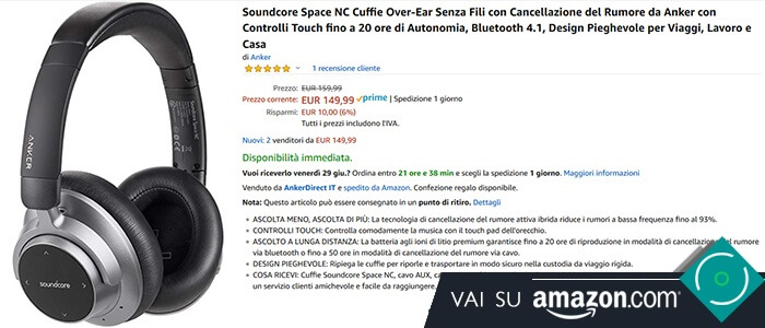 Soundcore Space NC recensione