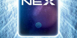 Vivo NEX fotocamera pop-up