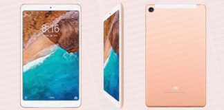 Xiaomi Mi Pad 4 immagini pubblicitarie leak