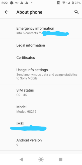 Xperia XZ2 Compact