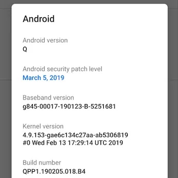 Android Q