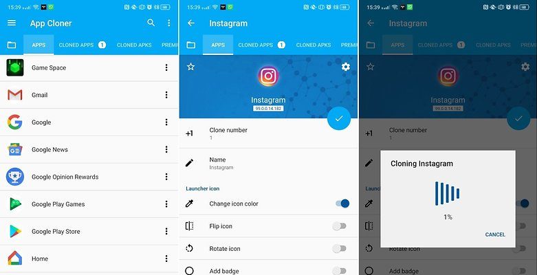 App Cloner Instagram