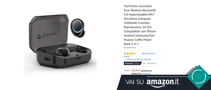 Migliori auricolari bluetooth True Wireless