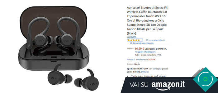 Migliori auricolari bluetooth True Wireless