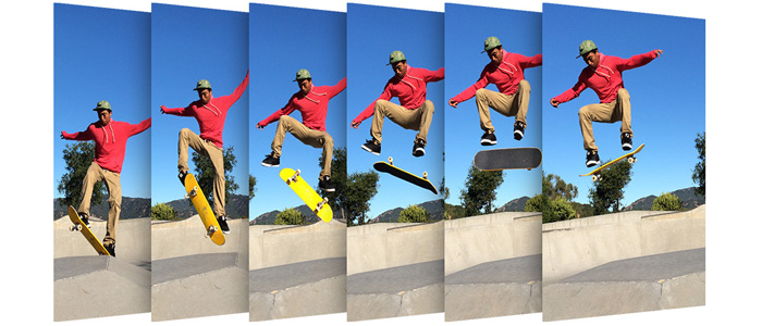 Burst mode smartphone