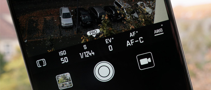Fotocamera smartphone manuale