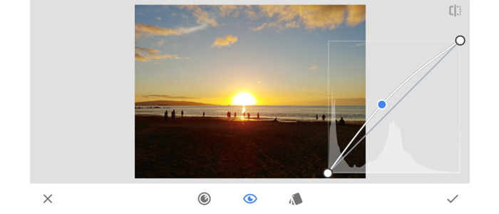 Smartphone editor foto