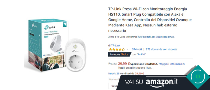 Presa smart TP-Link Google Home