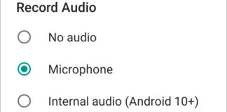 Registrare l’audio interno su qualsiasi smartphone