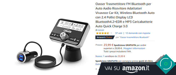 Kit vivavoce bluetooth auto