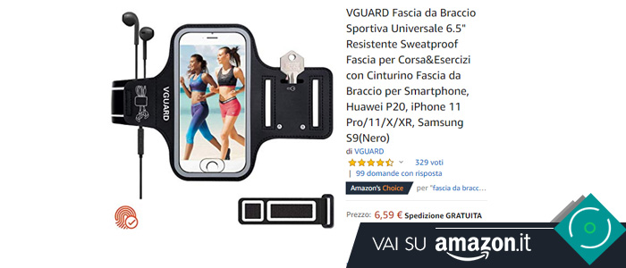 Fascia da braccio Vguard