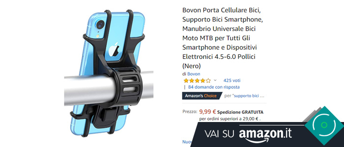 Miglior supporto smartphone bici