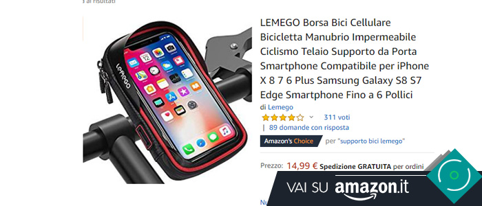 Migliore borsa porta cellulare bici