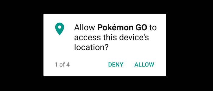 Permessi Android GPS