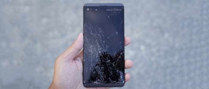 Smartphone rotto