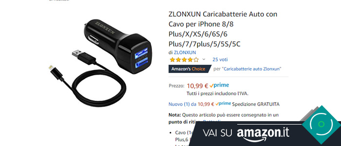 Caricabatterie da auto Zlonxun