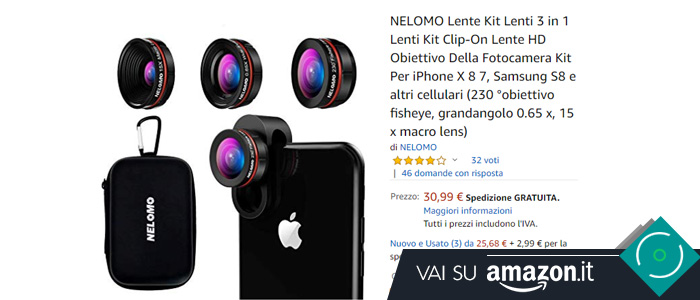 Kit lenti smartphone Nelomo