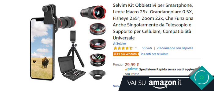 Kit lenti smartphone Selvim
