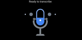 Google Live Transcribe