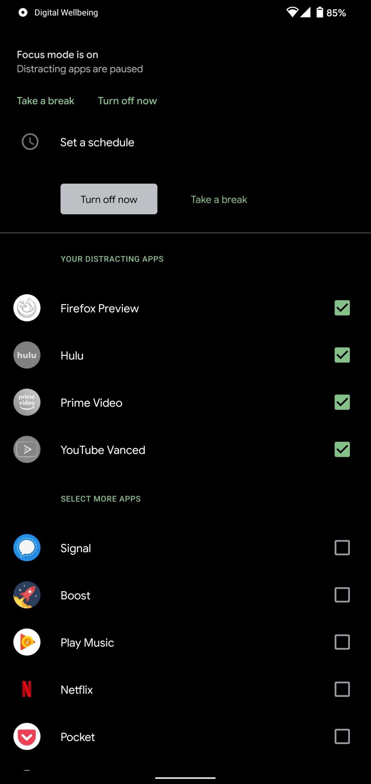 Digital Wellbeing