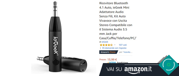 migliori ricevitori Bluetooth per auto