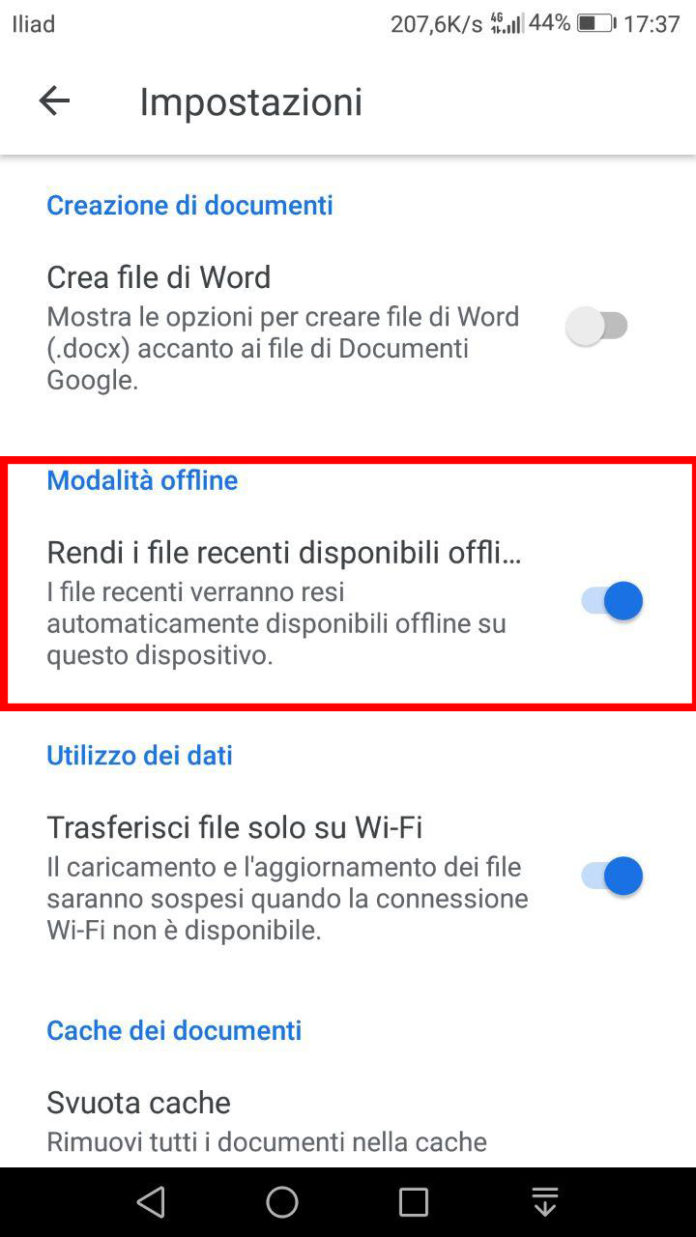 Controlla Le Impostazioni Di Connessione Nella Google