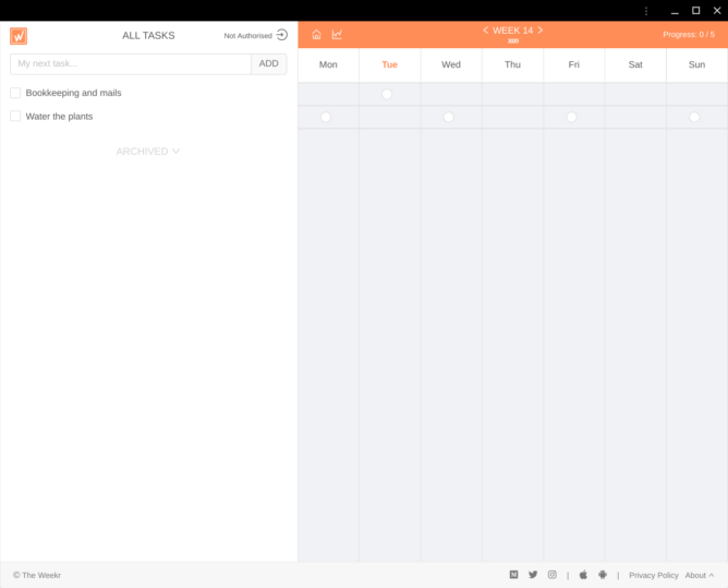 web app