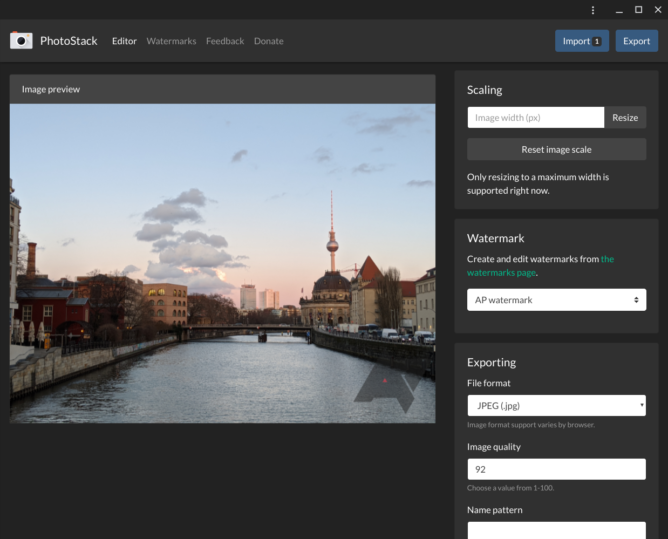 web app