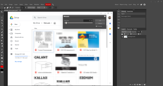web app