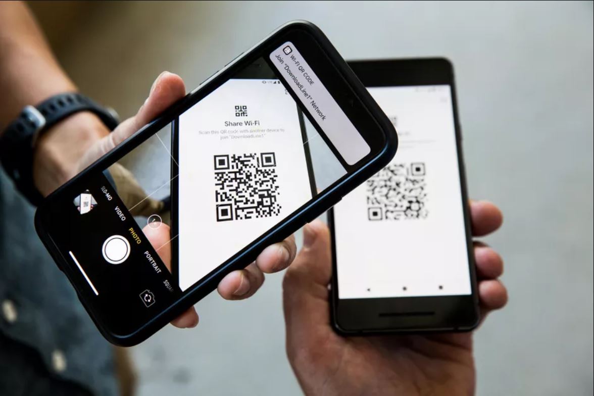 wi-fi smartphone qr code