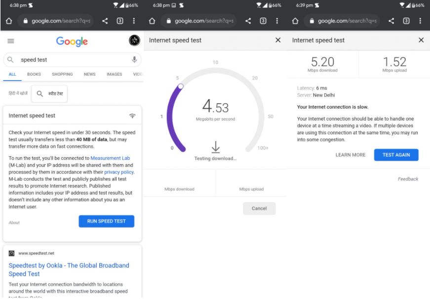 Speedtest