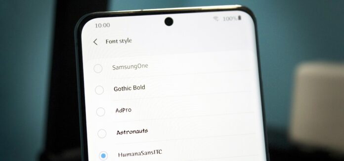 android font